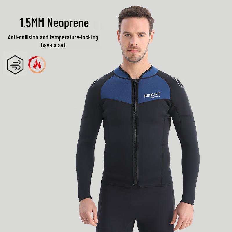 SBART 1.5mm Two-Piece Wetsuit Set