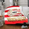 1 шт. Персонализированное одеяло PSV с именем, Подарок, для мужчин и женщин, Мягкое одеяло, Хорошо для дивана, кровати, диван-кровати, путешествий, Легкое фланелевое одеяло