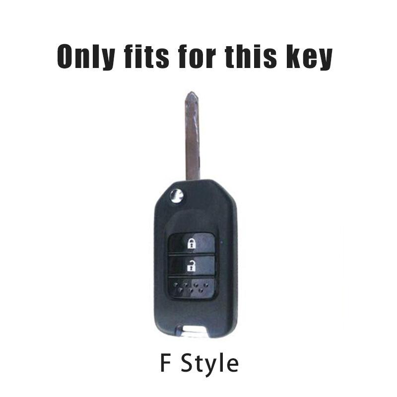TPU Car Key Bag Case Cover Protector Shell For Honda Civic HRV CRV XRV CR-V Crider Odyssey Pilot Fit Accord Keychain Accessories BO8