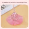 Rose Crystal Handle Loose Powder Makeup Brush - Beauty Tool for Nail Art, Blush, and Contour
