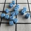 10mm Acrylic Colored Square Dice Beads for DIY Jewelry Accessories