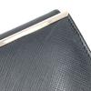 Salvatore Ferragamo Gancini logo Long wallet Long Wallet Leather Black/Silver