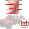 Black Mesh Cargo Net Roof Top Netting Hammock for -2025 Ford Bronco 4Door