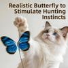 Suction Cup Base Automatic Cat Teaser USB Rechargeable Interactive Pet Toy  Kitten Play