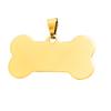 Cute Personalized Engraved Stainless Steel Dog Cats Pet ID Name Blank Bone Tags