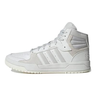 Entrap Mid White Pure Grey Unisex Sneakers Cloud-White ID6005