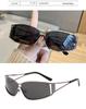 Retro Small Face Cut-Out Sunglasses - European & American Street Style Sunshades