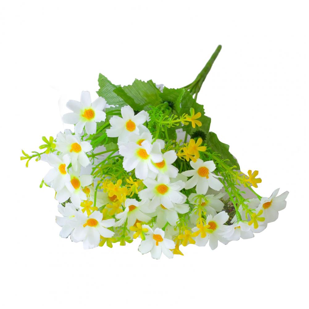 Artificial Flower Bouquets Artificial Flowers Decor Elegant Silk Floral Bouquet for Wedding Party Home Decor Realistic Fake