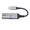 USB C auf 3,5 mm Kopfhörer- und Ladegerät-Adapter 2 in 1 Typ C auf Aux Audio-Buchse und PD 60 W schnell