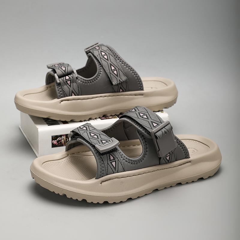 Quick Dry Summer Men's Sandals Outdoor Beach Casual Slippers Non-Slip New Design Half Drag Leisure Walk Male Wading Aqua Shoes