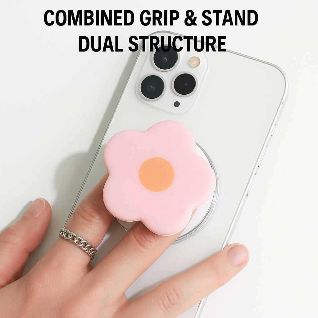[K-Aesthetic] Magsafe Magnetic Flower Phone Grip & Kickstand