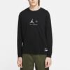 Jordan X Fragment Design Fragment Design X Jordan Long Sleeve Crew Neck T-Shirt Asian Edition Men Tops Black DA2982-010
