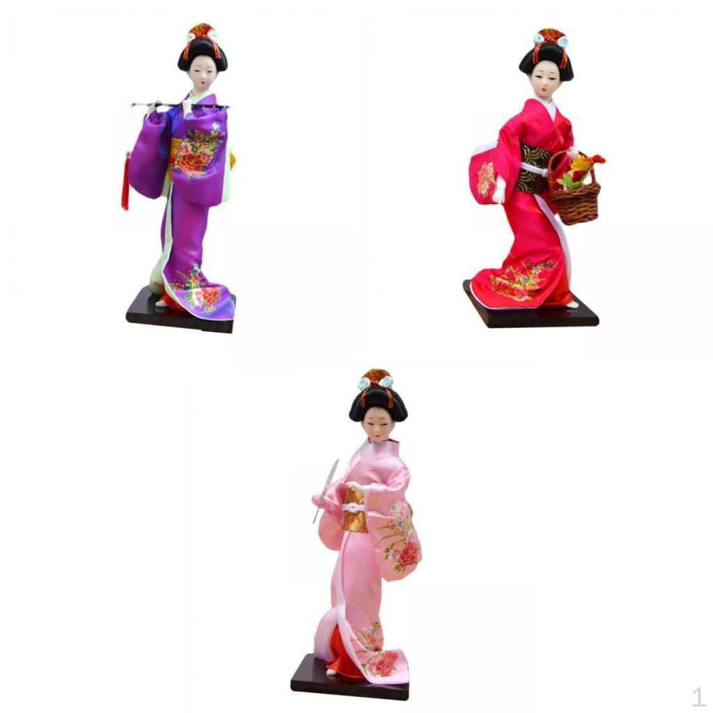 

3x 27см Статуэтка Девочки Ручной Работы для Настольного Декора