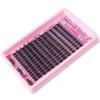 Dichtes Einzel-Cluster C-Song Falsche Wimpern Set 14-18mm Natürlicher Schwung DIY Segmentierte Wimpern
