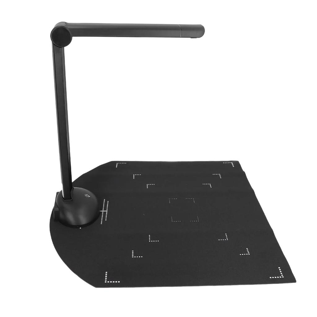 12MP HD File Scanner Document Scanner with LED Light 12MP HD 3672x2856 Resolution File Scanning Camera for Office Teaching