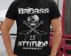 Badass Attitude Guitar T-Shirt – Rocker Music Tee