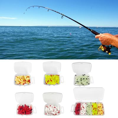 Weichplastik Madenwurm Regenwurm Köder Weiche Künstliche Brotwurm Angelköder Künstliche Köder Jigging Wobbler