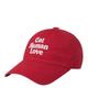 HUMAN N CAT Cat Human Love Cotton Ball Cap [Red]