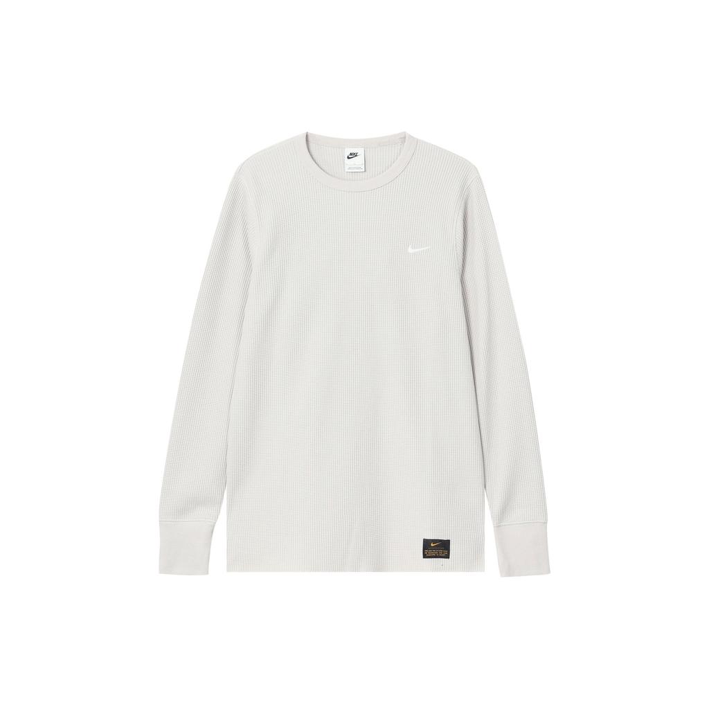 Nike Jednobarevné triko s krátkým rukávem a dlouhým rukávem Pánské topy Lehké železo DX0895-012