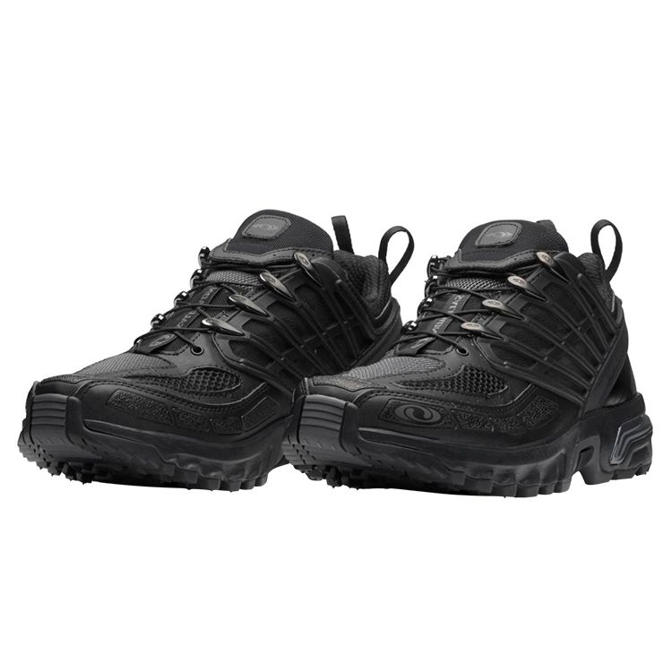 SALOMON Acs Pro Advanced Breathable Low Top Hiking Shoes Unisex Hiking Shoes Black 416393