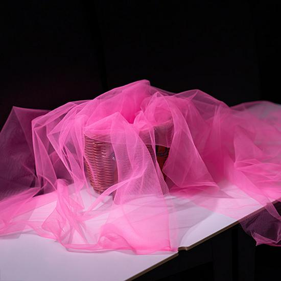 Fairy Mist Soft Tulle Fabric: Handmade Solid Color Lace Veil for Clothing DIY Projects