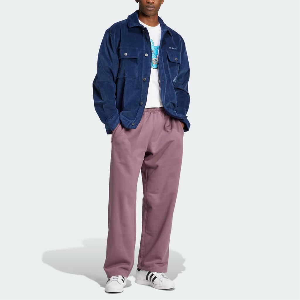 adidas Originals Coach Jacket Fashion Outdoor Casual Simple Comfortable Long Sleeve Jacket Men Jacket Night-Blue IX9609