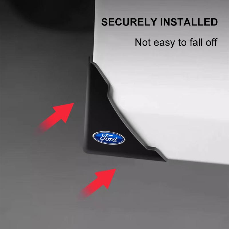 2pcs Car Door Corner Protection Sleeve Door Corner Anti-collision Sleeve For Ford Focus Mondeo Kuga Fiesta MK7 Escort Explorer Edge 2 4 MK2