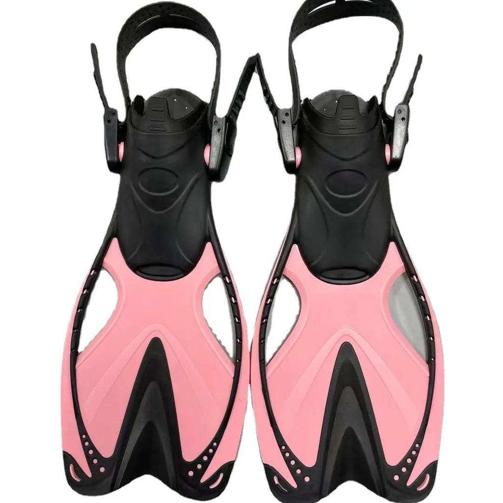 Universal Children's Frog Shoes Silicone Adjustable Short Diving Assist Fins Children's Lightweight Diving Training Equipment