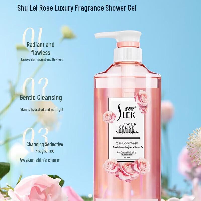 SLEK Rose Perfume Shower Gel