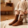 Socks Men's And Women's Long Cotton Socks Christmas Knitted Floor Socks Warm Socks