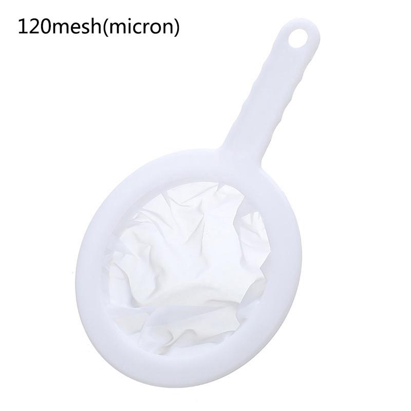 80/100/120/200/400 Mesh Kitchen Ultra-Fine Mesh Strainer Kitchen Nylon Mesh Filter Spoon For Suitable For Soy Milk Coffee Milk Yogurt