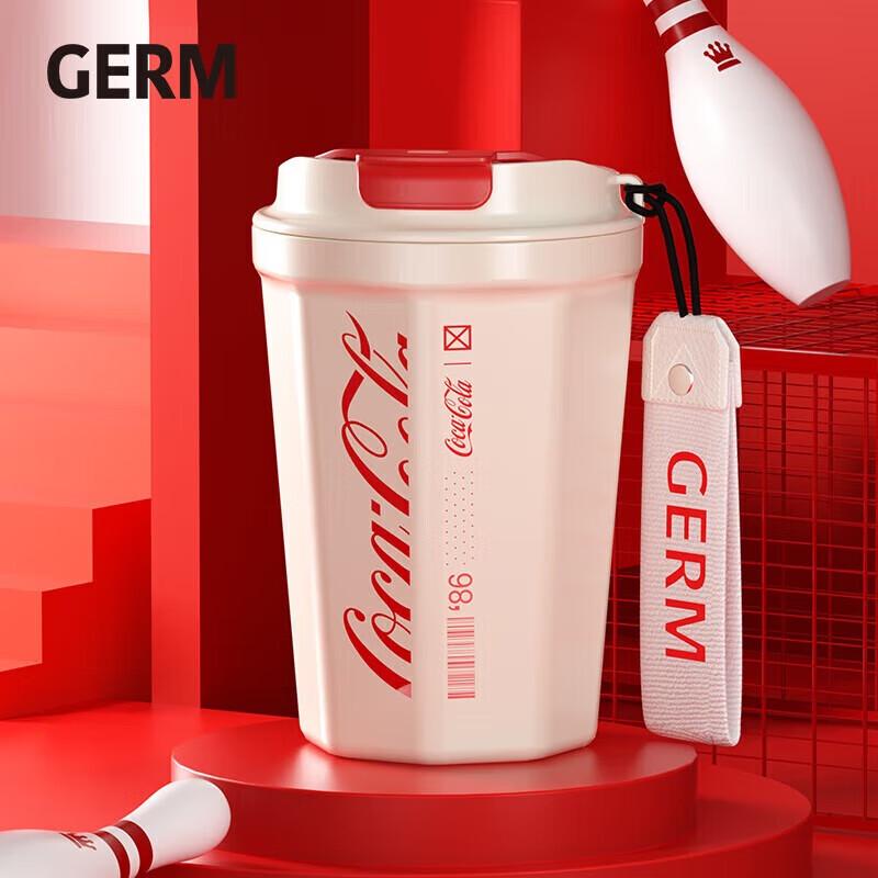 Gemi Coca-Cola Diamond Insulated Flip-Lid Mug