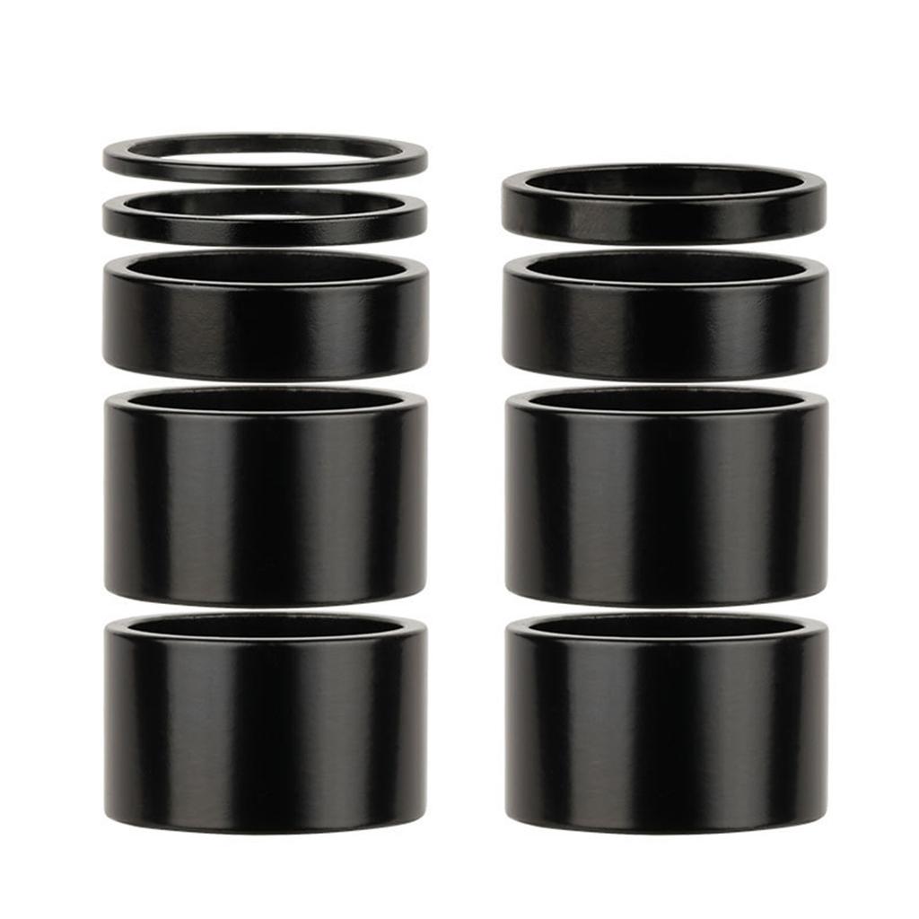 Aluminum Alloy Bike Headset Spacers Bicycles Front Fork Washer Bike Spacers Bike Headset Stem Washer for Mountain Bikes