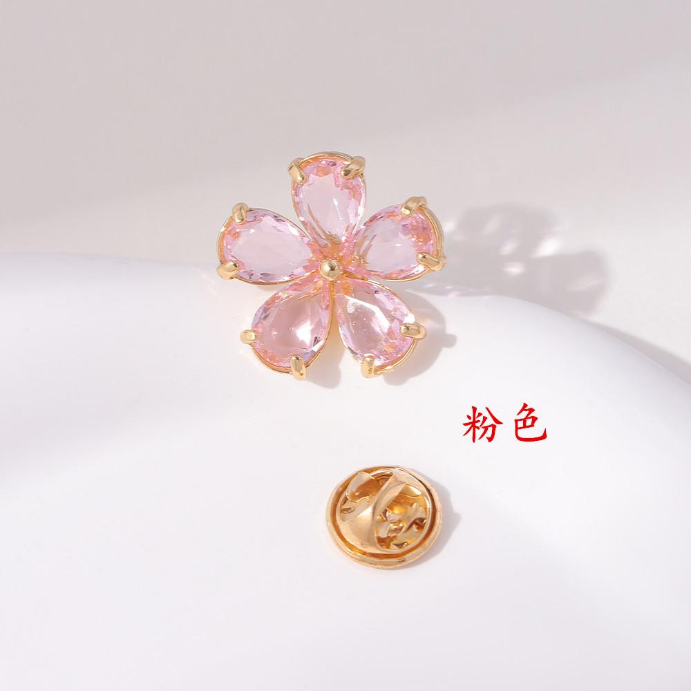 Men's Suit Brooch Groom Wedding Collar Flower Korean Version Wedding Collar Pin Suit Pin Brooch Simple Badge Accessories