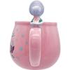 [Disney] "Alice in Wonderland" Figurine Mug, Large, Approx. 5.1 x 3.5 inches, 11.5 oz, Young Oyster, Dishware Pink, approximately 12.5 x 9