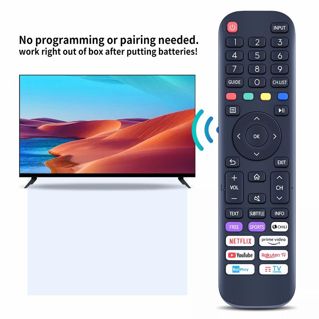 EN2AI30H Universal Remote Control Replacement For Hisense Smart Tvs