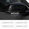 Car Metal Emblem Wiper Stickers Reflective Decor Decals For Mercedes Benz A C E S Class CLA CLS W212 W213 W204 W205 Accessories