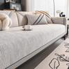 Luxus-Chenille-Sofasitzbezug Wohnzimmer Vier Jahreszeiten Anti-Rutsch-Ecksofa-Überwurf Home Universelle Sofakissen