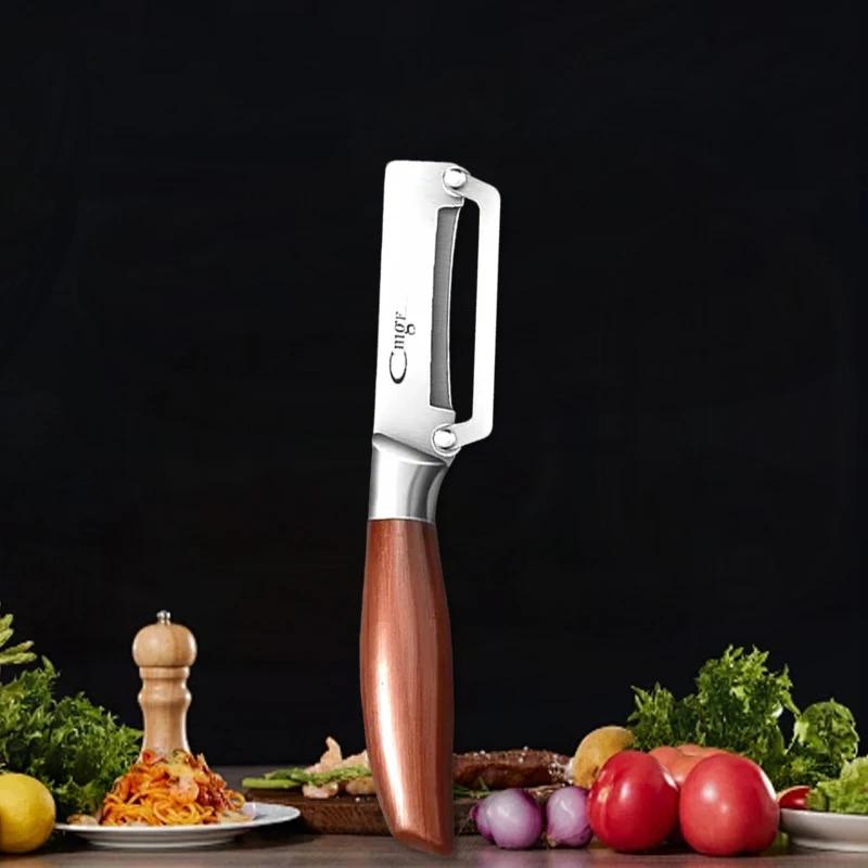 Multi-Functional Vegetable Peeler for Kitchen Pineapple Pumpkin Planer Scraping Tools Stainless Steel Sugarcane Knife Peeler