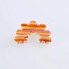 Non-Slip Hair Claws Clip Acrylic Catch Barrette Sweet Flower Shape Hair Jaw Clips Semicircle Hair Catch Barrettes
