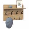 Wall Mounted Nightstand Artisan Oak 60 x 40 x 12 cm