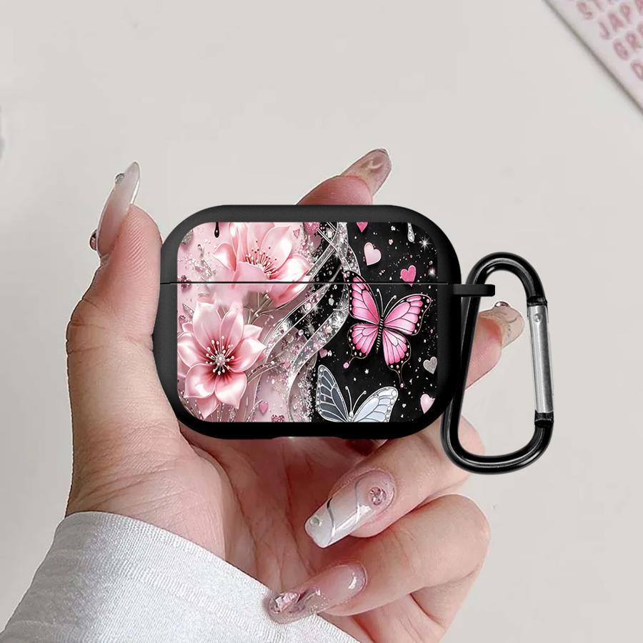 

Butterfly And Flower Cool Earphone Cases Cover Case For Airpods Pro3 4 3 Pro2 1 Pro 2 Airpods Pro 2