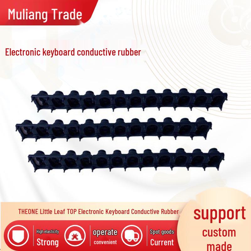 

THE ONE Little Leaf Electric Piano 12-Key Conductive Rubber Keyboard Accessory 25689