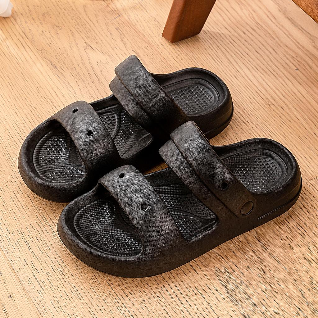 EVA Women Summer Sandals Thick Bottom Soft Beach Sandals Fashion Comfortable Non-slip Sandals Lightweight Casual Ladies Sandals