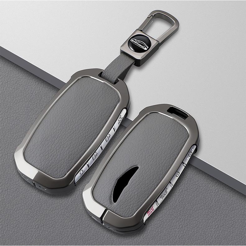 Genesis G70/G80/G90 & GV60/70/80 Metal Leather Key Case