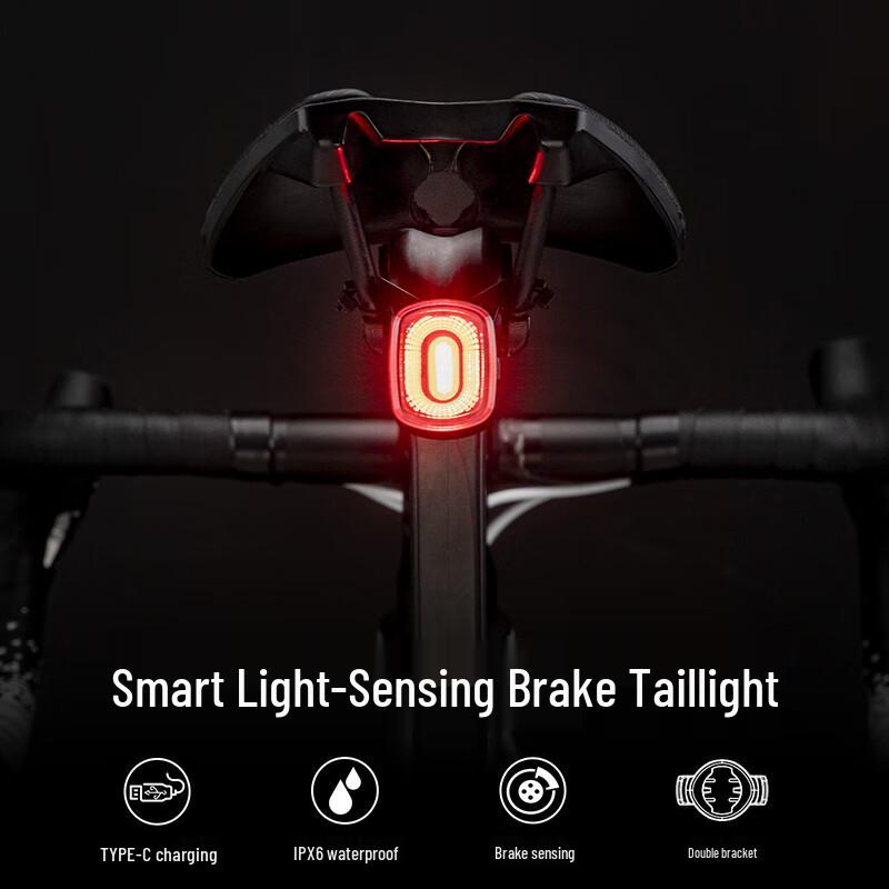Rockbros Q2S Smart Brake Sensor Bicycle Taillight