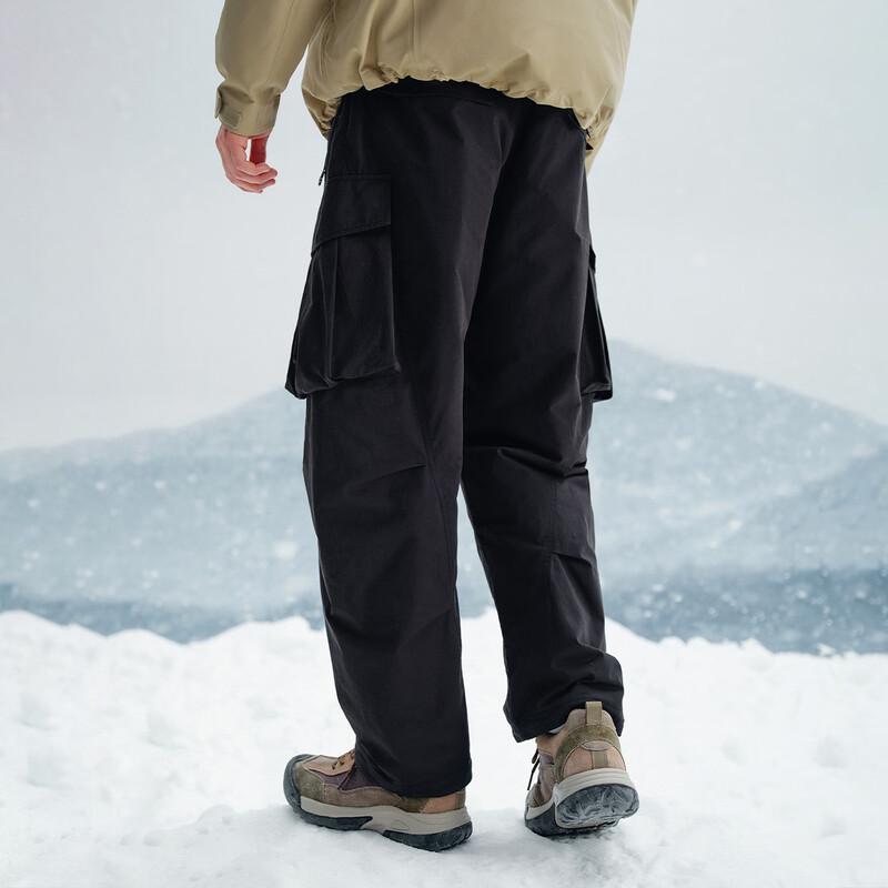 NVG·YOUNG Men's Duck Down Padded Cargo Pants