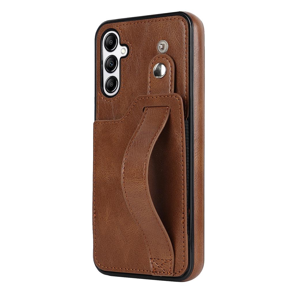 Applicable to Samsung A54 5G wristband leather mobile phone case A14 fashion mobile phone case A53 multi-function card bag in stock