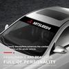 New Car front window shade decorative sticker For Mitsubishi Outlander Lancer 10 9 ASX RALLIART Eclipse L200 Pajero Accessories