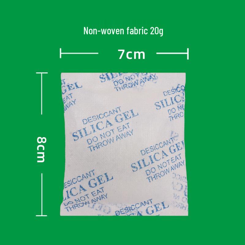 Non-woven Silicone Desiccant for Dehumidifying Clothing, Shoes, Hats, and Bags - Moisture-proof, Food-grade Quality.